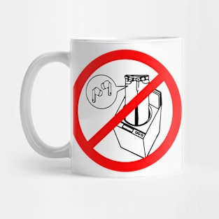 Don't wash your earbuds! Mug